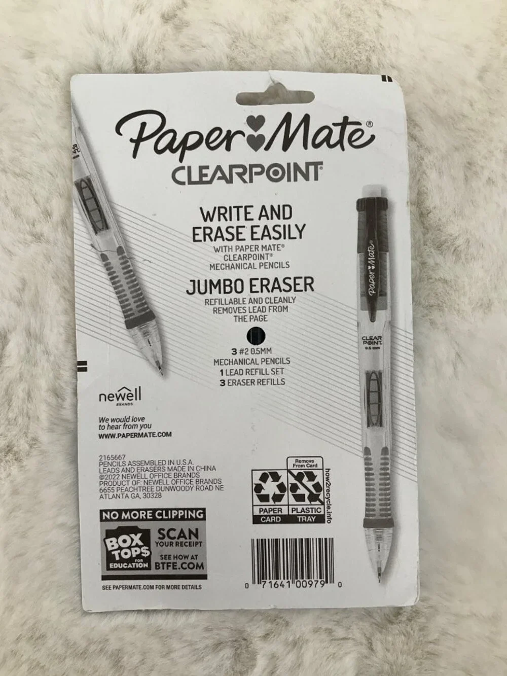 Paper Mate Clear Point Mechanical Pencils #2 Lead 0.5mm 3-Pack Mutli Color - Picture 4 of 5